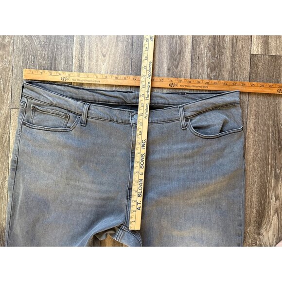 LEVI'S 541 MENS PLUS SIZE DENIM JEANS STRETCH TAPERED LEG GRAY SIZE 48X36 - Picture 6 of 12